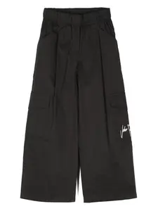 Брюки с логотипом John Richmond Junior, черный