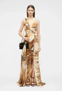 Сумка через плечо из ткани фуляр с люверсами Just Cavalli, Black