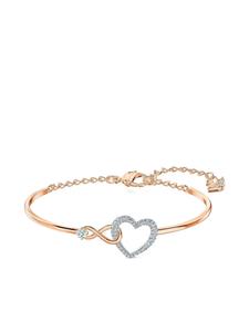 Swarovski браслет-бэнгл Hyperbola, розовый