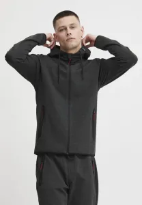 Толстовка на молнии sdvidit Solid, Dark Grey Melange