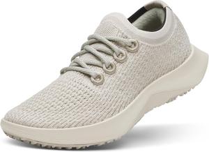 Мужские кроссовки Allbirds Tree Dasher 2 для активного бега и ходьбы, белый/белый