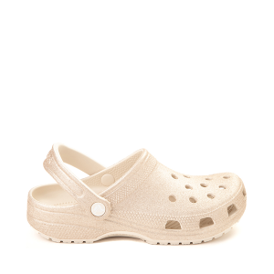 Классические блестящие сабо Crocs, цвет Champagne