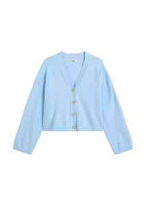 Marc O'Polo DENIM Вязаный кардиган светло-голубого цвета