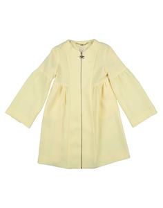 Плащ для девочек Elisabetta Franchi, пастельно-желтый
