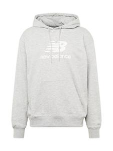 Толстовка с капюшоном new balance Sweatshirt ESSENTIALS, светло-серый
