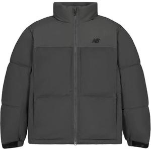 New Balance Пуховик унисекс черно-серый, Black Gray