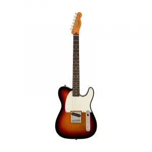 Электрогитара Squier FSR Classic Vibe 60s Custom Esquire, гриф из лавра, раскраска 3-цветный санберст
