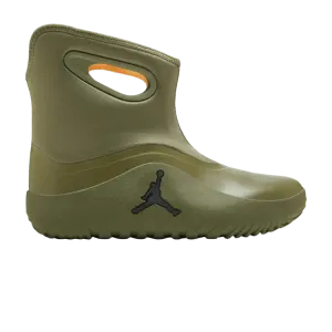 Кроссовки Air Jordan Lil Drip PS, Olive Laser Orange