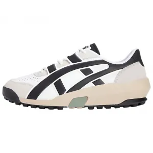 Кроссовки серии Big Logo Trainer Lifestyle унисекс с низким верхом белого/черного цвета Onitsuka Tiger