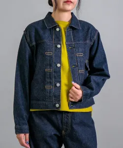 Куртка из денима с кромкой 12 унций, первого типа Omnigod, цвет One Wash