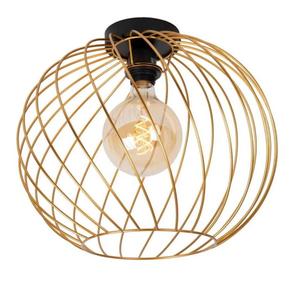 Потолочный светильник Lucide DANZA, черный - матовая латунь