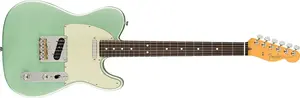 Fender American Professional II Telecaster, гриф из палисандра, Mystic Surf Green с ультраделюкс футляром
