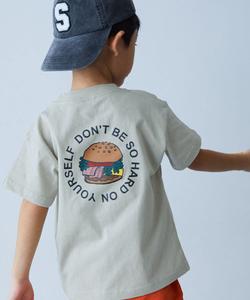 Футболка с коротким рукавом, 100% хлопок, с принтом силуэта коробки из лаборатории дьявола Devirock, цвет 017-Burger-L Gray