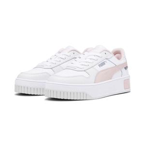 Кроссовки Carina Street для девочек PUMA White Rose Dust Feather Grey Pink, цвет grau