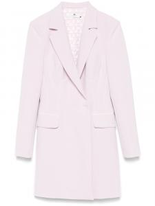 Elisabetta Franchi креповое платье, фиолетовый