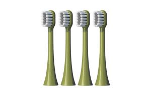 Сменные насадки для зубной щетки ROAMAN, зеленый