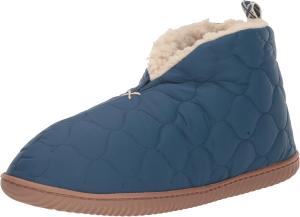 Мужские домашние/уличные теплые тапочки-ботинки Dearfoams, Deep Oasis