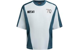 Футболка EA7 SS24 мужская серая EMPORIO ARMANI, серый