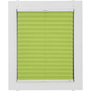 Жалюзи-плиссе Sunlines «One Size Style Crepe», непрозрачные, без сверления, натяжные, цвет аксессуаров белый, для зажима