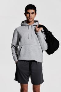 Короткие спортивные шорты H&M, серый