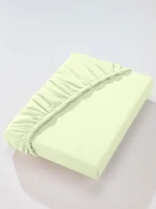 Простыня на подкладке Dormisette, (1 шт.) Простыня обычная 150х250 см., зеленый/лайм