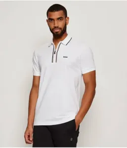 Поло Philix GOC slim fit Boss Green, белый