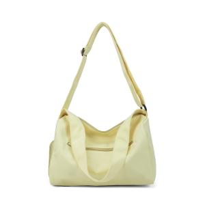 Полиэстеровая подушка-сумка портативная через плечо женская желто-зеленая/розовая/красная черно-белая UNITE STAR, зеленая, шопер