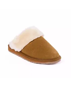 Женские уютные тапочки Carefree Scuff Minnetonka, загар/бежевый