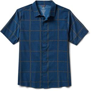 Мужская дышащая эластичная рубашка Bless Up Roark, Navy Plaid