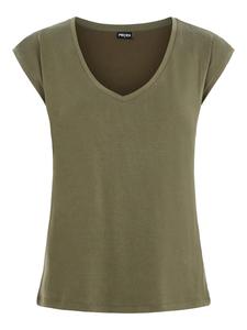 Рубашка PIECES Kamala, оливковый