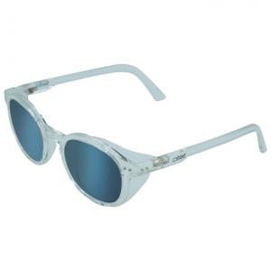 Солнцезащитные очки тротуарные блестящие прозрачные синие зеркала Cebe