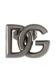 Серьга с логотипом DG DOLCE & GABBANA, серебяный