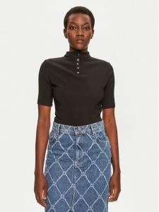 Блузка slim fit Dagoon 50520098 Hugo, черный