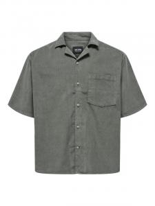 Рубашка Only & Sons, серый