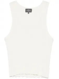 Топ в рубчик Bompard, белый