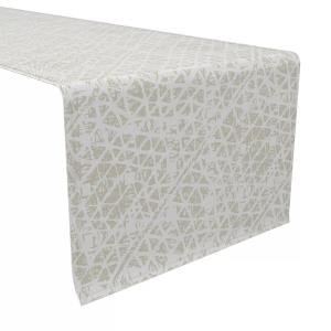 Дорожка для стола, 100% хлопок, 16x90 дюймов, Тан Шибори