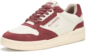 Мужские кеды AllSaints Regan Low Top, белый/красный