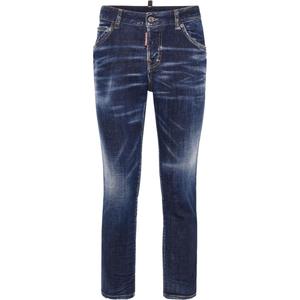 DSQUARED 2 DSQUARED2 зауженные джинсы с высокой талией, эффектом потертостей