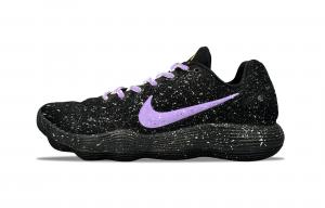 Nike Баскетбольные кроссовки Hyperdunk 2017 YDCC Dusty Purple Baby's Breath с низким верхом, устойчивые к истиранию, унисекс, черные, фиолетовые