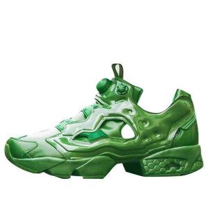 Кроссовки toy story x bait x instapump fury 'army men' Reebok, зеленый