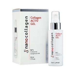 Увлажняющий коллагеновый гель с овсяным маслом для лица и тела, 50 мл Nanocosmetics Nanocollagen