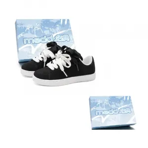 Medd Пуховики нескользящие утепленные низкие скейтерские унисекс в коробке - черный (с подарком), цвет Black (Gift Included)