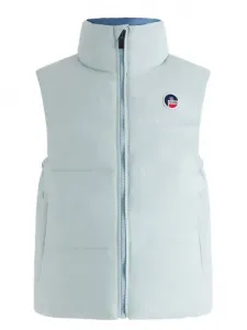 Стеганый жилет с высоким воротником Fusalp, синий