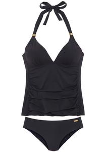 LASCANA Треугольный топ-танкини в черном цвете