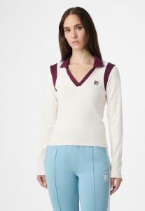 Поло Fila ADRIANO JOHNNY COLLAR, Egret-Fig/White