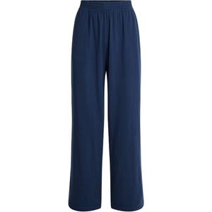 Широкие брюки из хлопкового джерси SS25 Повседневные брюки женские NAVY/морской Skims, темно-синий