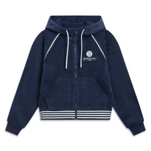 Спортивный стиль Спортивная модная коллекция Свитшот Women's LINING, синий