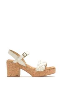 Сандалии Poppy с ремешком в четверть четверти Hush Puppies, белый