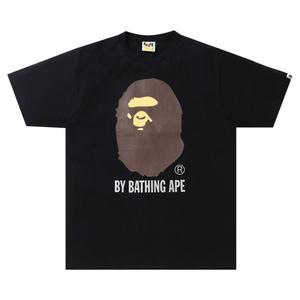 Футболка с блестками BAPE, Черная