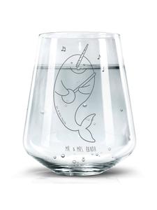 Стакан для питья Narwhal Guitar, не говоря ни слова, прозрачный Mr. & Mrs. Panda